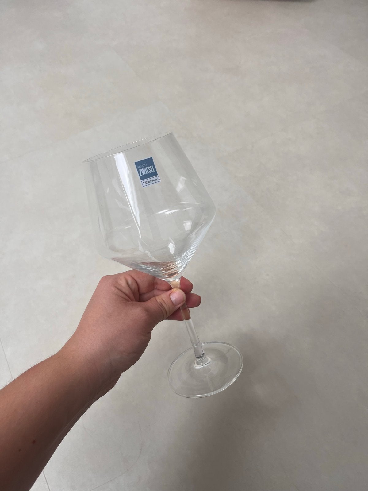 4 ongebruikte Schott Zwiesel Pure rode wijnglazen (incl. doo, Huis en Inrichting, Ophalen, Glas of Glazen, Overige merken, Nieuw