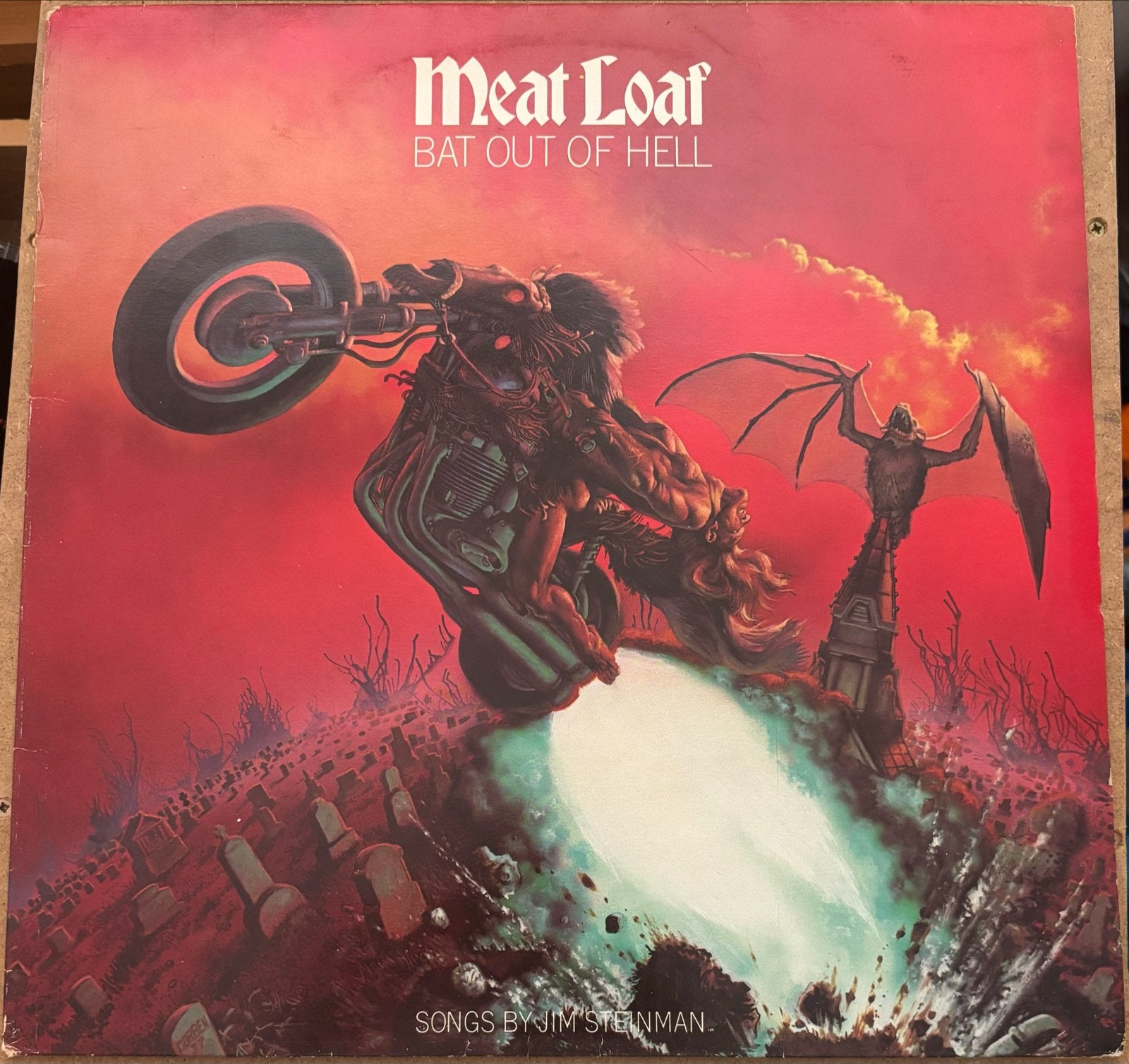 Meat Loaf - Bat Out of Hell LP (Classic Rock), Cd's en Dvd's, LP, Gebruikt, Ophalen of Verzenden, Classic Rock