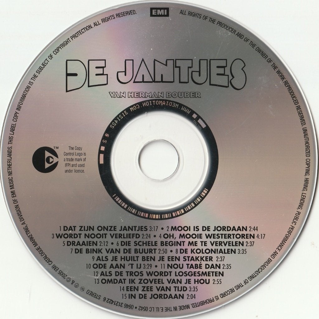 De jantjes muziek uit de musical zonder hoes, Ophalen of Verzenden, Zo goed als nieuw