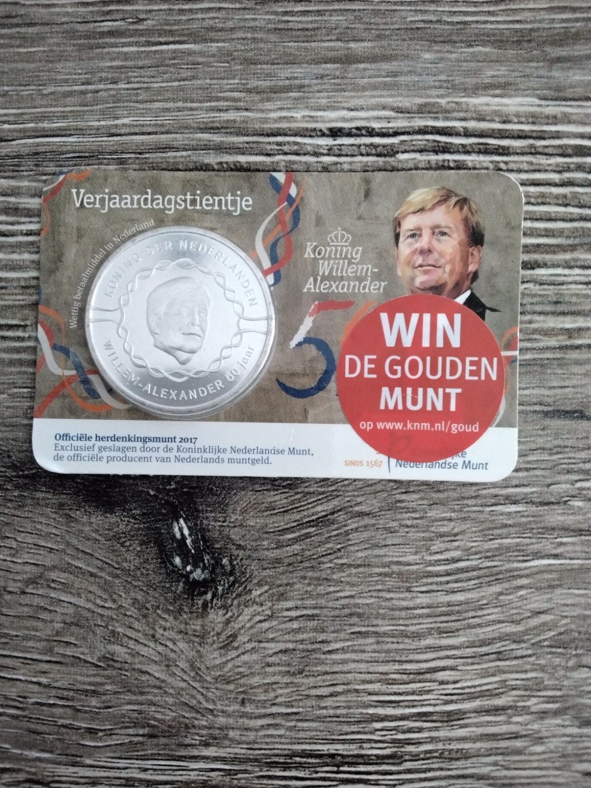 Het Verjaardagstientje Koning Willem Alexander, Ophalen of Verzenden, Koningin Beatrix, Euro's
