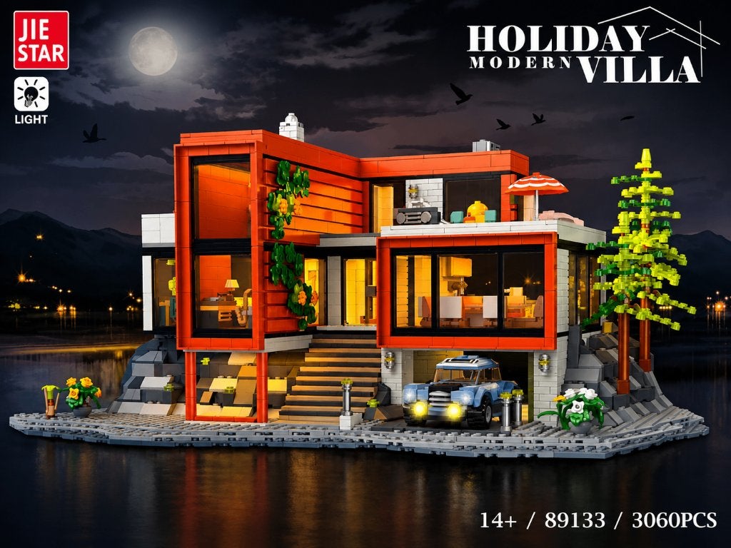 Jie Star Holiday Modern Villa–Nieuw–Met verlichting, Ophalen of Verzenden, Nieuw