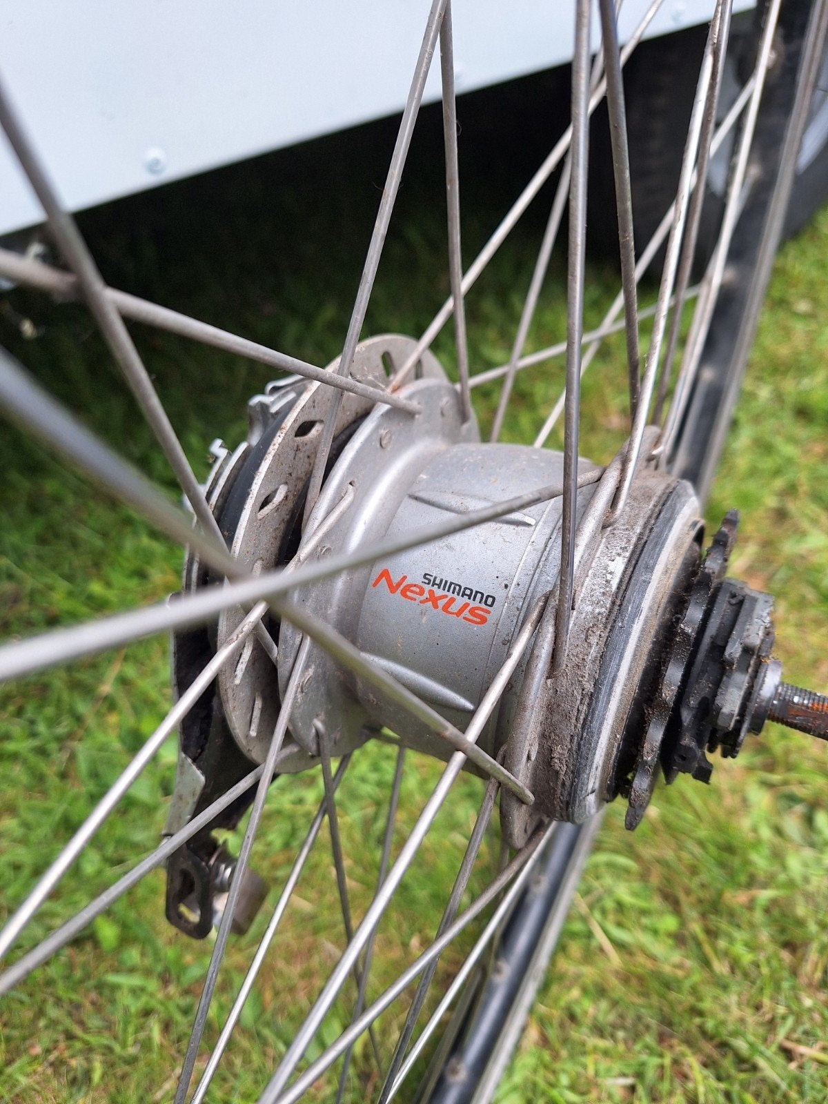 Shimano Nexus fietswiel met naafversnelling, Fietsen en Brommers, Fietsonderdelen, Ophalen, Band