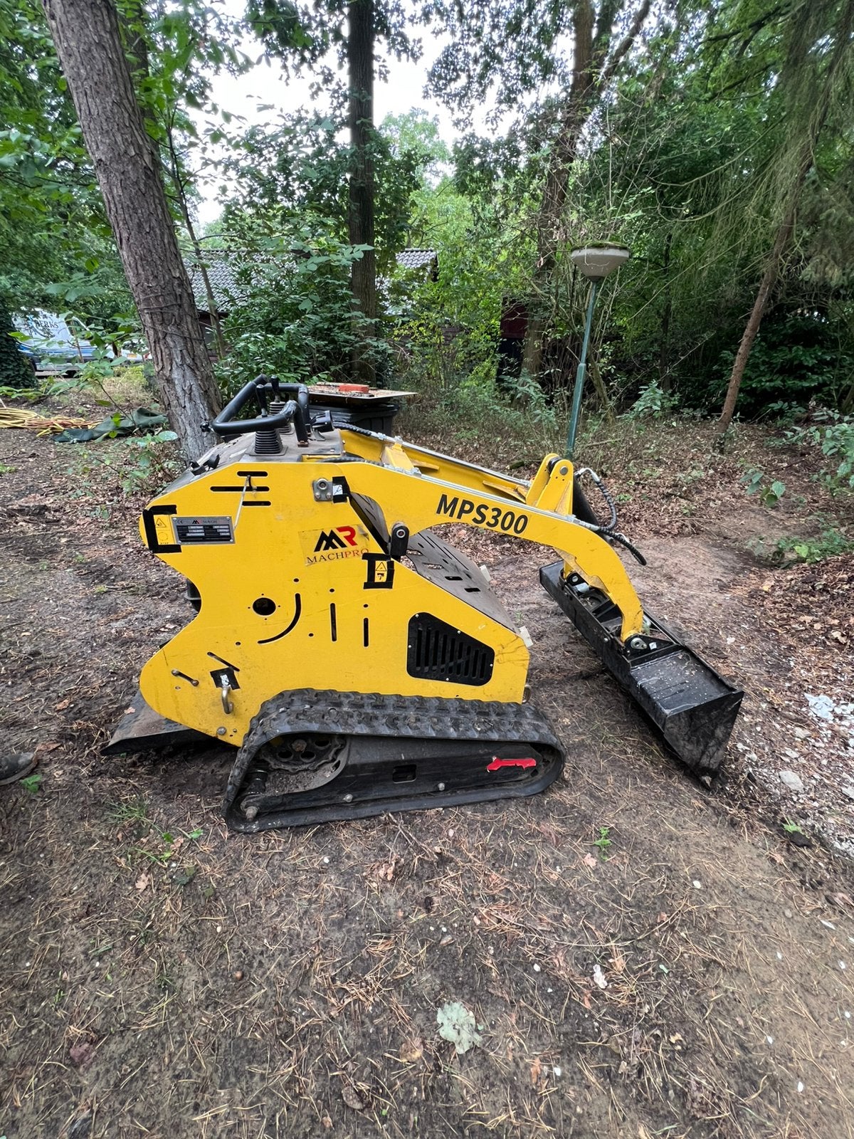 Skid steer mini loader te koop!, Ophalen, Gebruikt