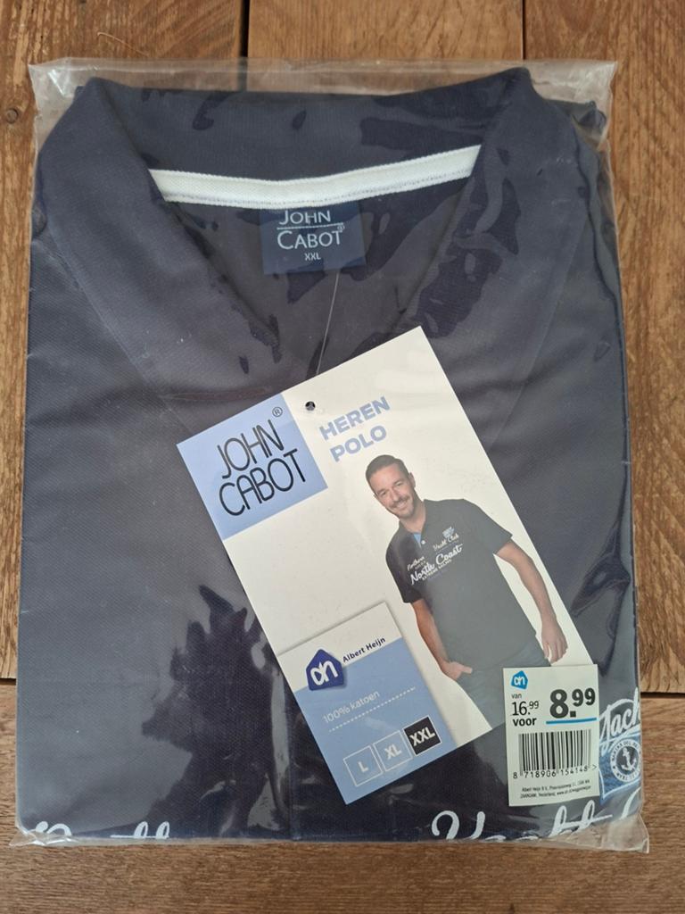 Nieuw: Heren polo maat XXL, Kleding | Heren, Badmode en Zwemkleding, Ophalen of Verzenden, Overige maten, Blauw