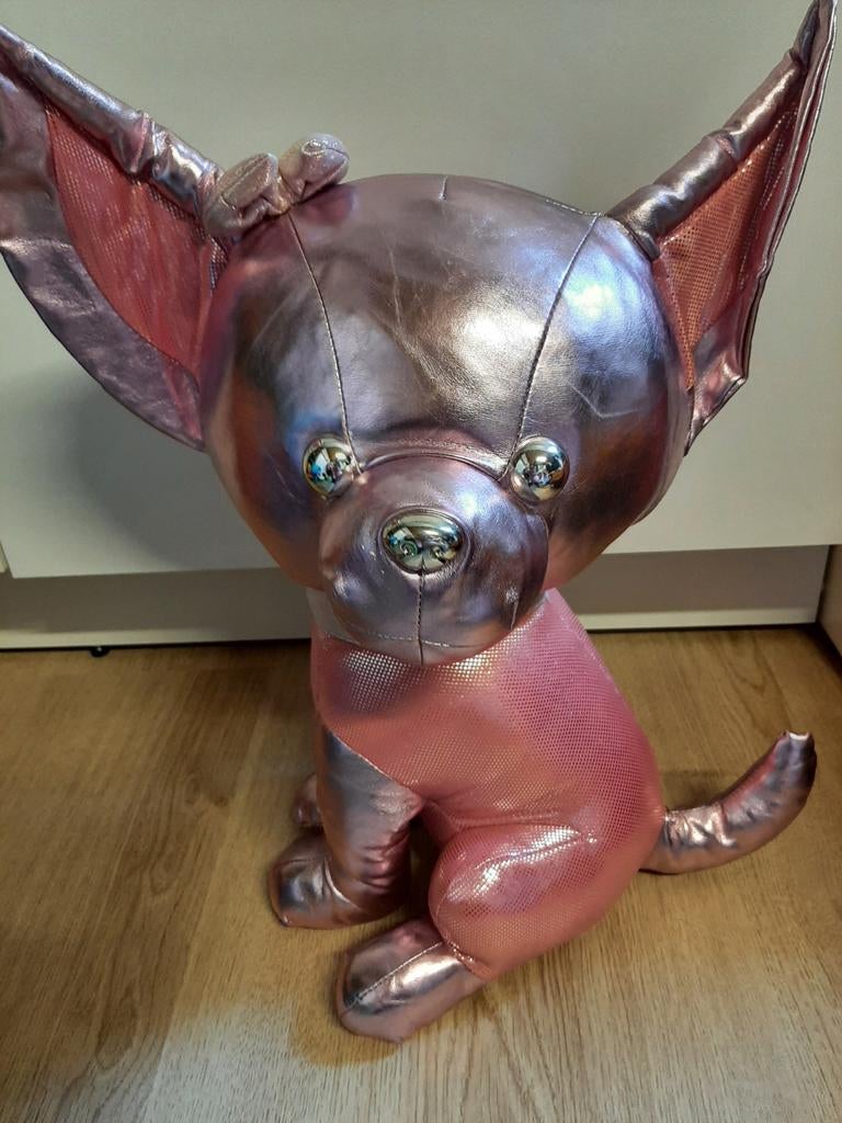 Grote chihuahua hond knuffel 45 cm, Ophalen of Verzenden