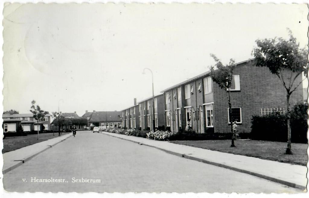 Sexbierum - v. Hearsoltestr, Verzenden, 1960 tot 1980, Gelopen, Friesland