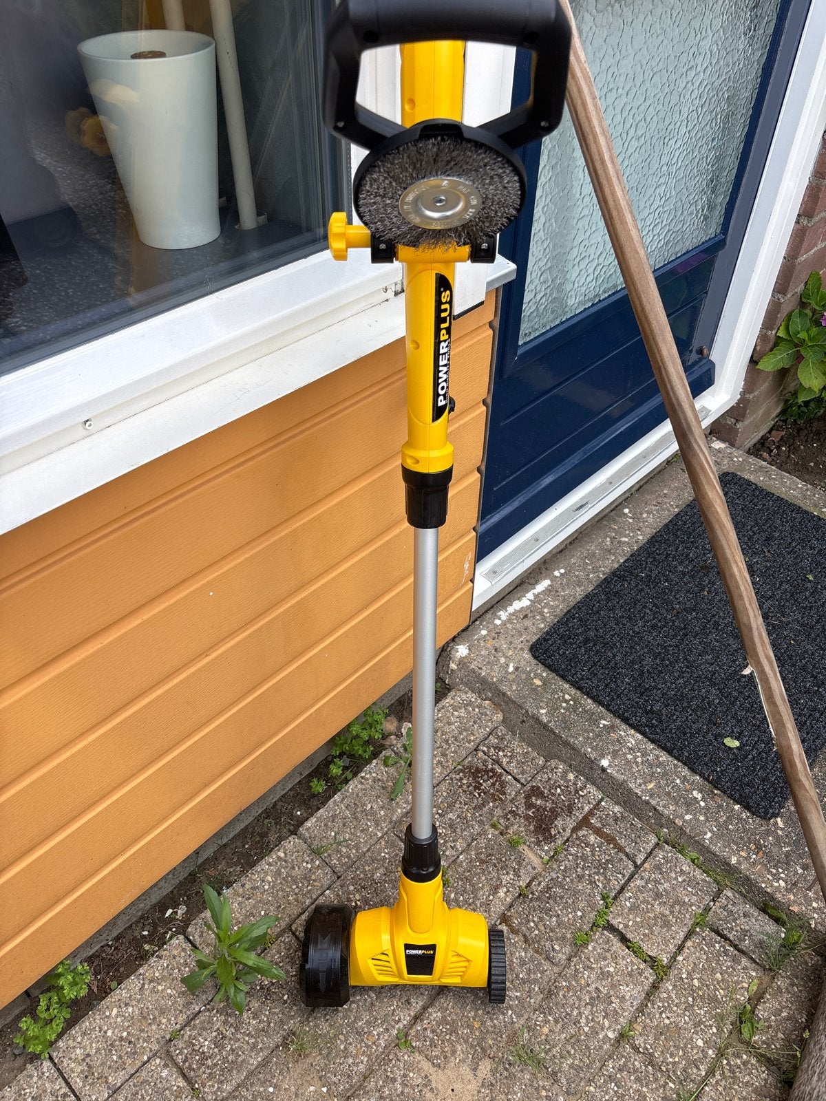 Powerplus onkruidborstelmachine, Ophalen, Zo goed als nieuw