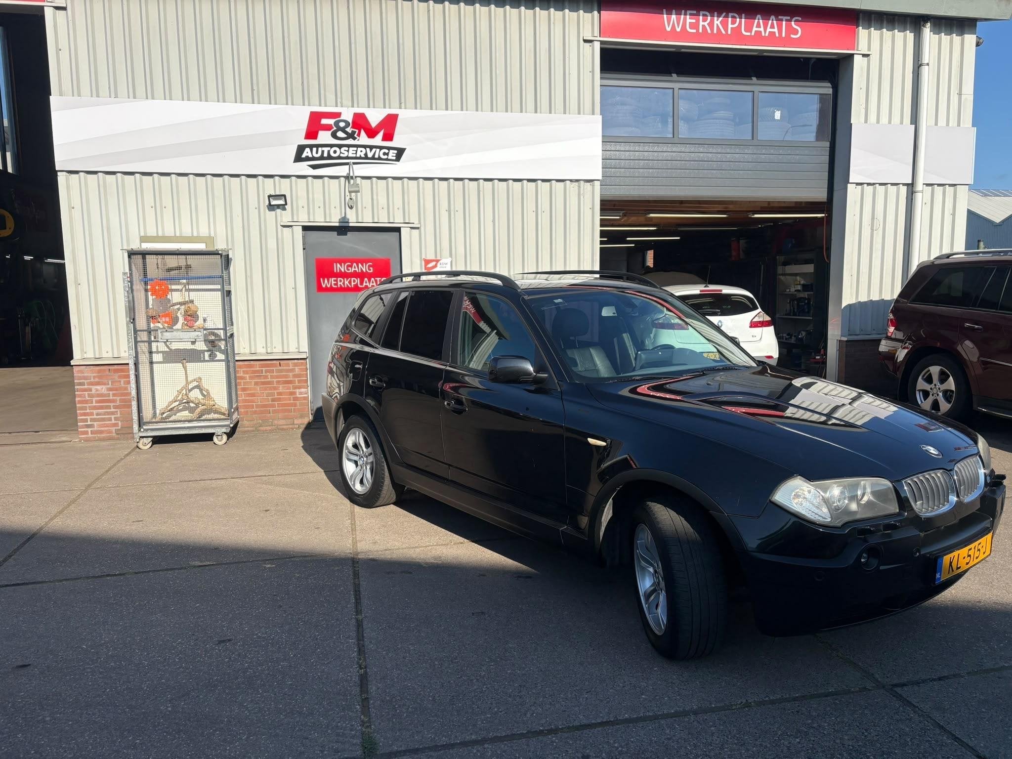 BMW X3 2.5i Executive EXPORT ONLY! GEEN APK! Clima, cruise,, Automaat, Zwart, Leder, Vierwielaandrijving