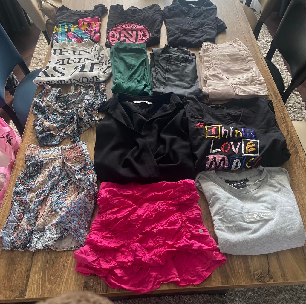Groot dames kleding pakket, Ophalen, Gedragen, Maat 36 (S)