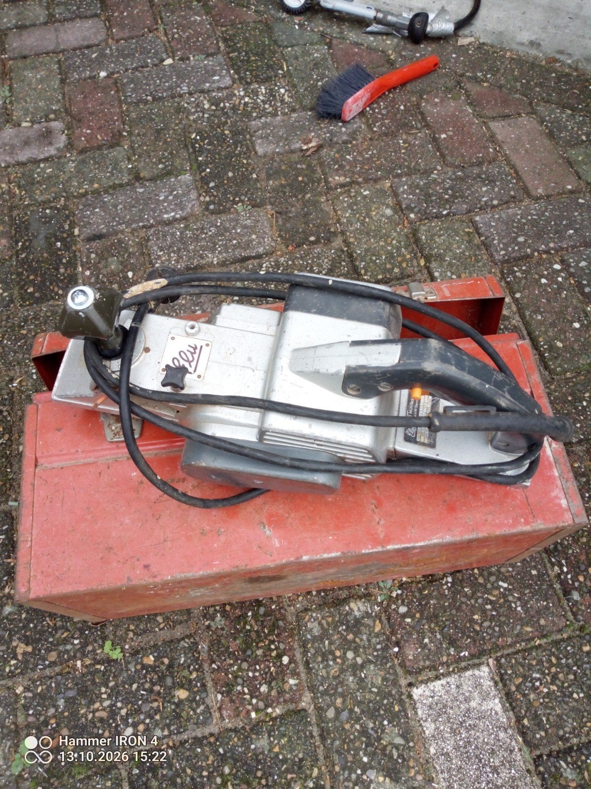 Oude schaafmachine Elu K3 Mühlacker, Made in W-Germany, Doe-het-zelf en Verbouw, Ophalen of Verzenden, Gebruikt, Elektrisch