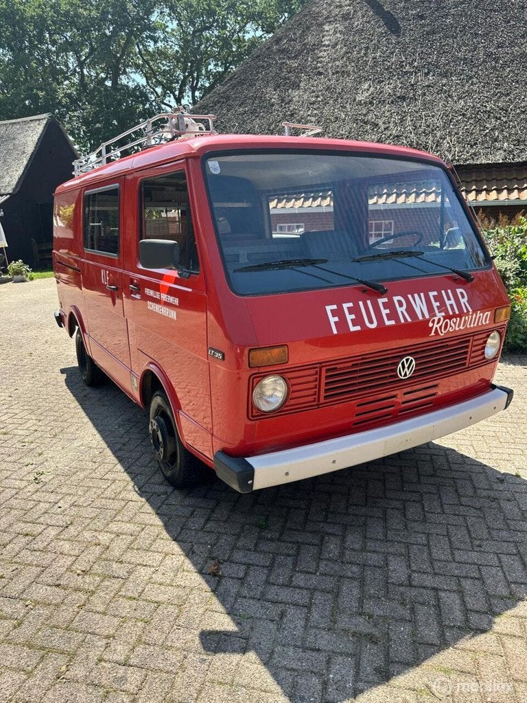 Volkswagen LT 35 1981 Brandweer Camperbasis 27340 kilometer, Auto's, Oldtimers, Bedrijf, Te koop, Volkswagen, Benzine, Overige carrosserieën