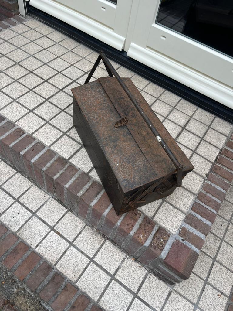 Vintage gereedschap kist belzer, Ophalen, Zo goed als nieuw, 50 tot 100 cm, Minder dan 50 cm