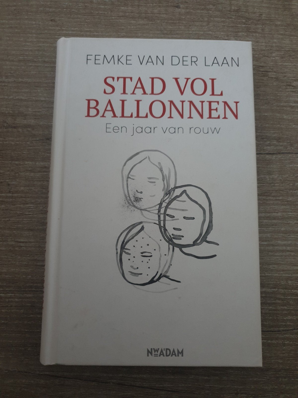 Stad vol ballonnen - Een jaar van rouw - Femke van der Laan, Ophalen of Verzenden, Gelezen, Femke van der Laan