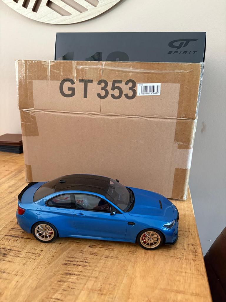 BMW M2 CS Spirit, Hobby en Vrije tijd, Modelauto's | 1:18, Ophalen of Verzenden, Zo goed als nieuw