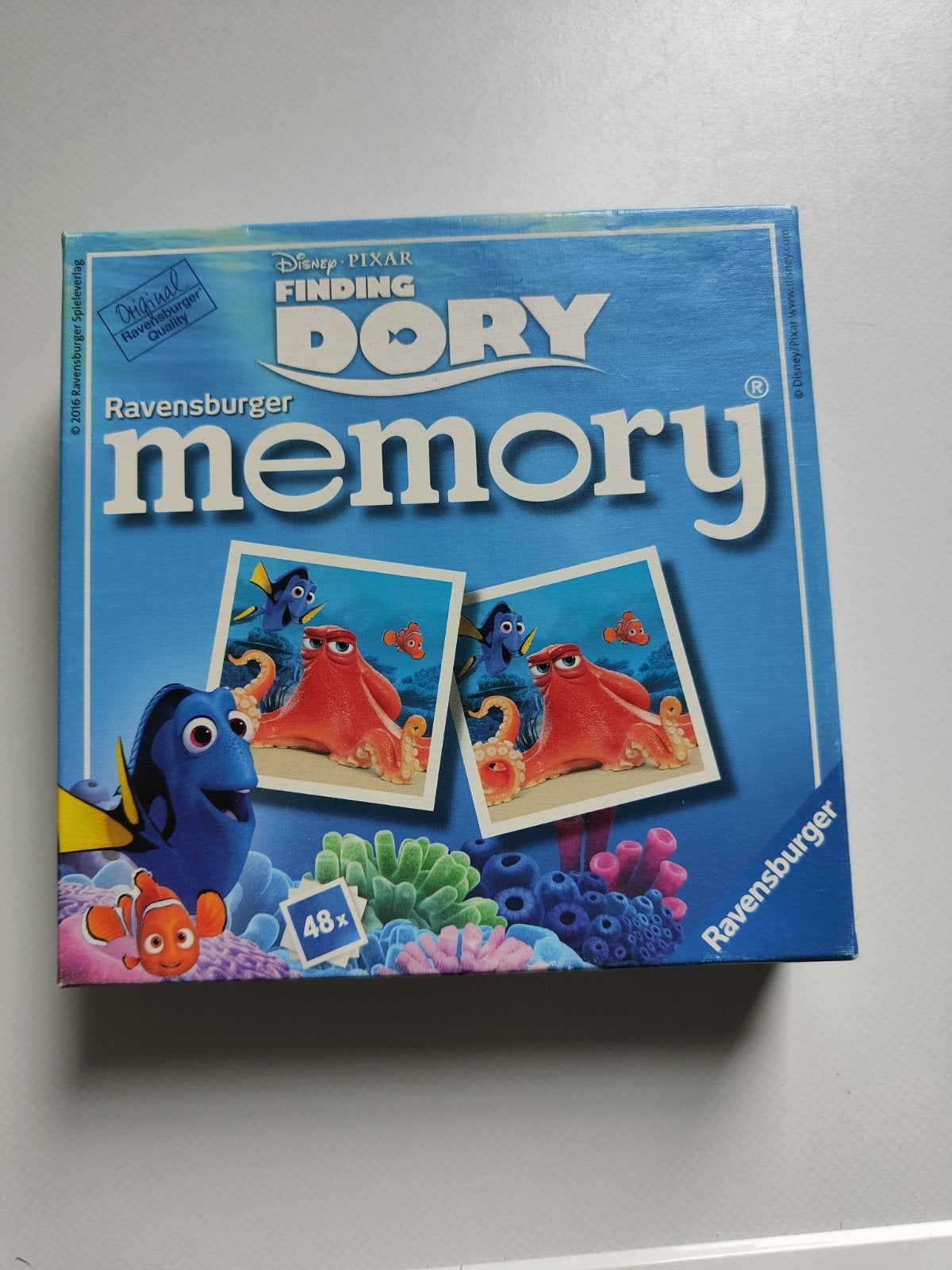 Disney Pixar Finding Dory Memory spel Ravensburger, Vijf spelers of meer, Ophalen of Verzenden, Zo goed als nieuw, Ravensburger