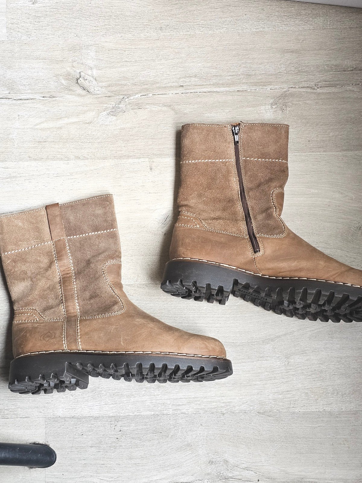 Joseph Seibel warme laarzen, gevoerd met lamsvacht 44, Bruin, Boots, Ophalen of Verzenden, Zo goed als nieuw