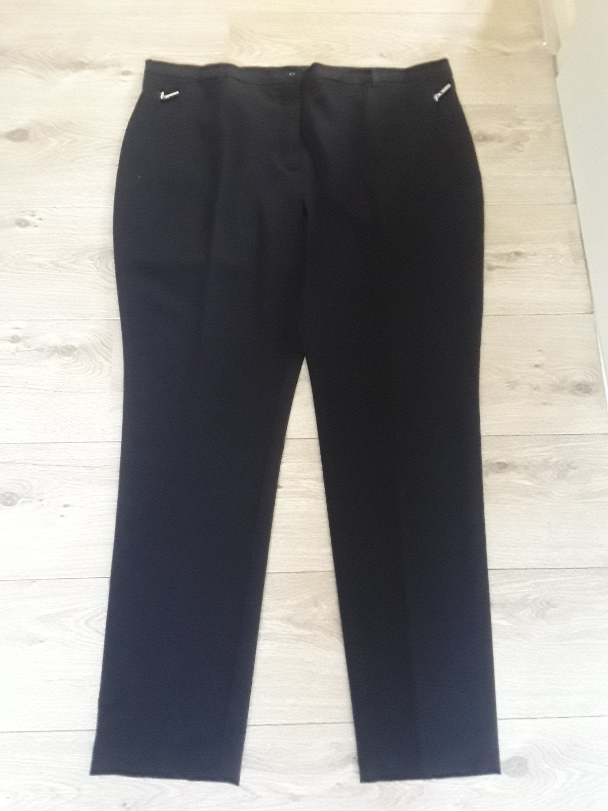 Broek Maat 48 Brandtex, Zwart, Ophalen of Verzenden, Zo goed als nieuw, Broek of Spijkerbroek