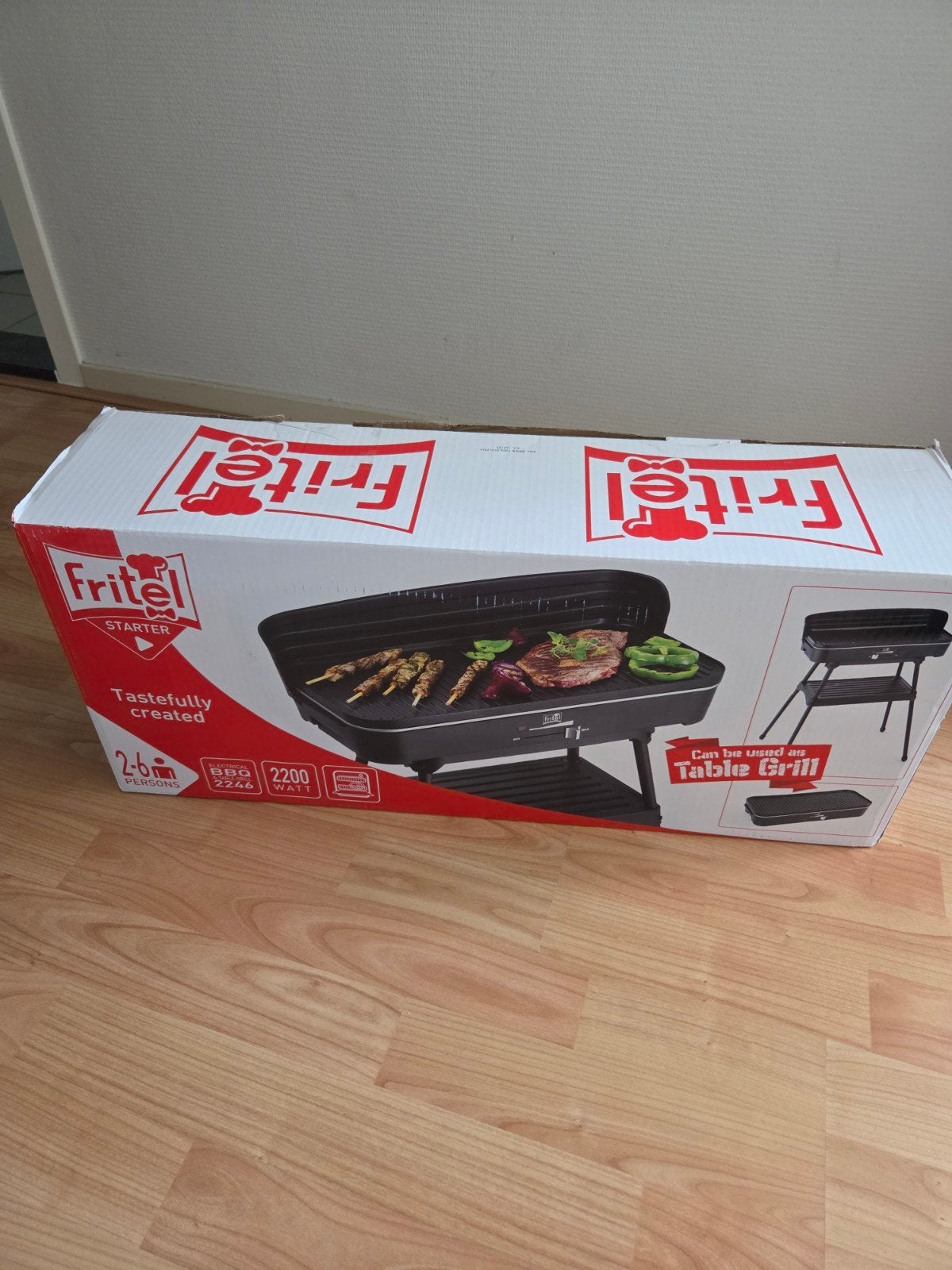 Nieuwe Fritel BBQ 2246 elektrische barbecue, Ophalen of Verzenden, Nieuw, Fritel