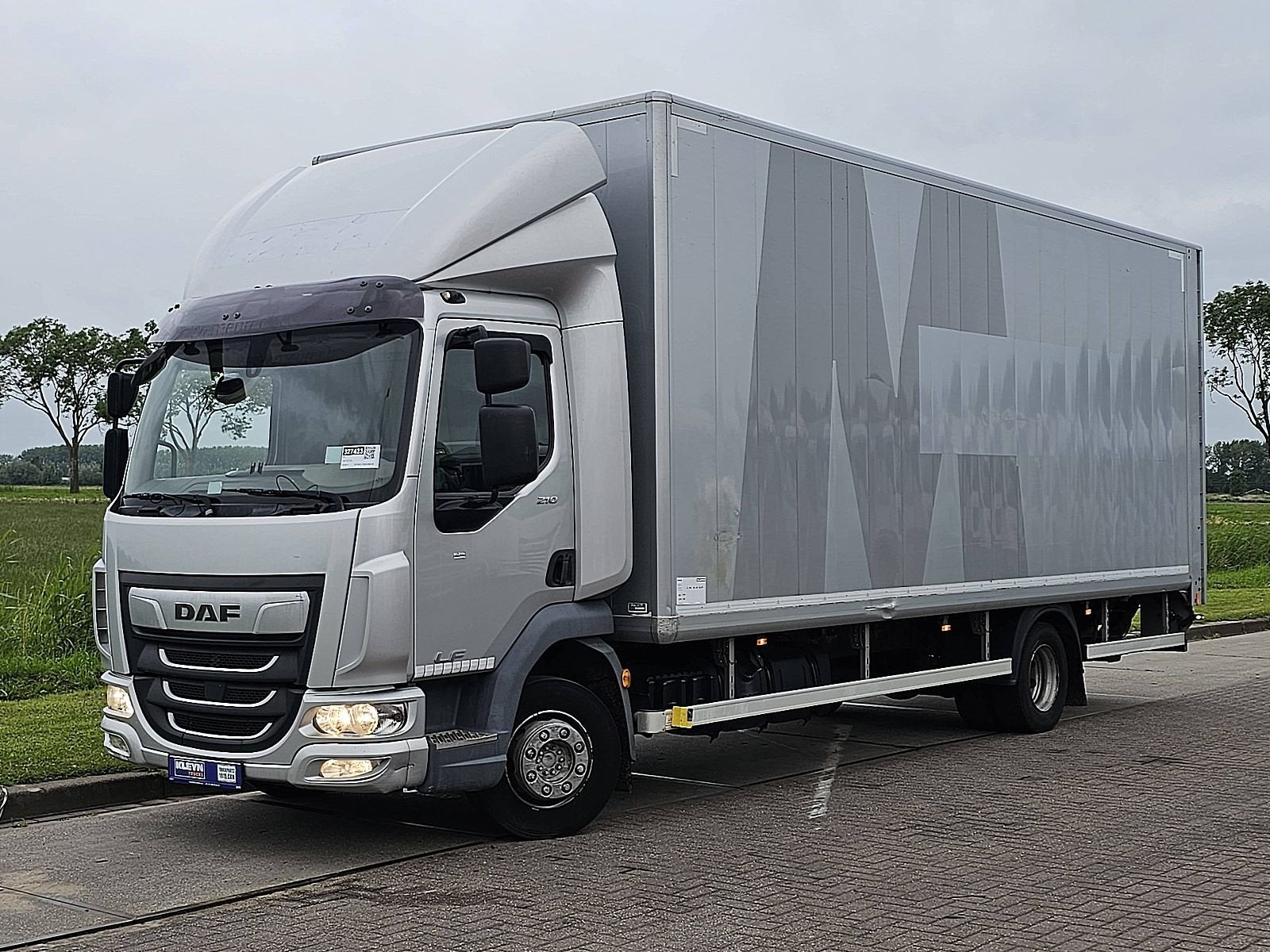 DAF LF 210 11.9t lift curtain r, Automaat, Elektrische buitenspiegels, Bedrijf, Diesel