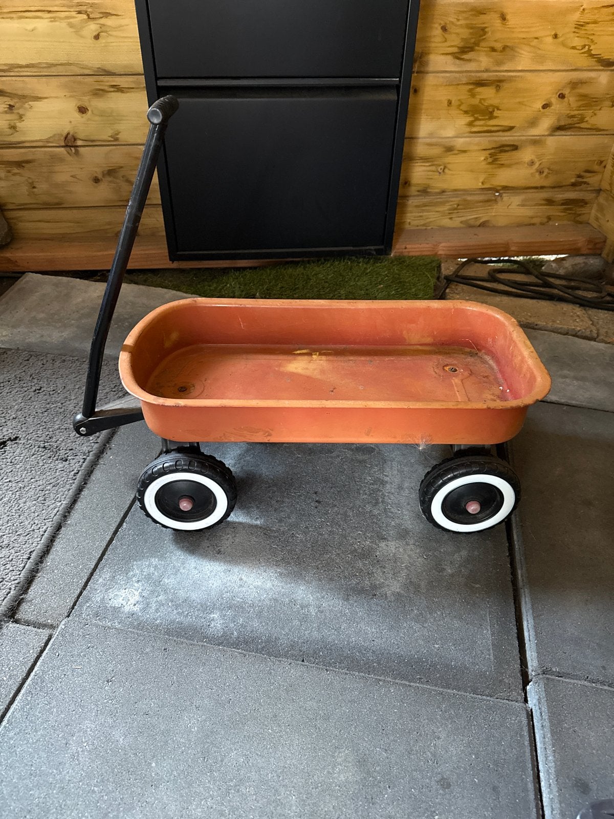 Vintage Bolderkar, Ophalen, Gebruikt, Overige typen, Met wieltjes