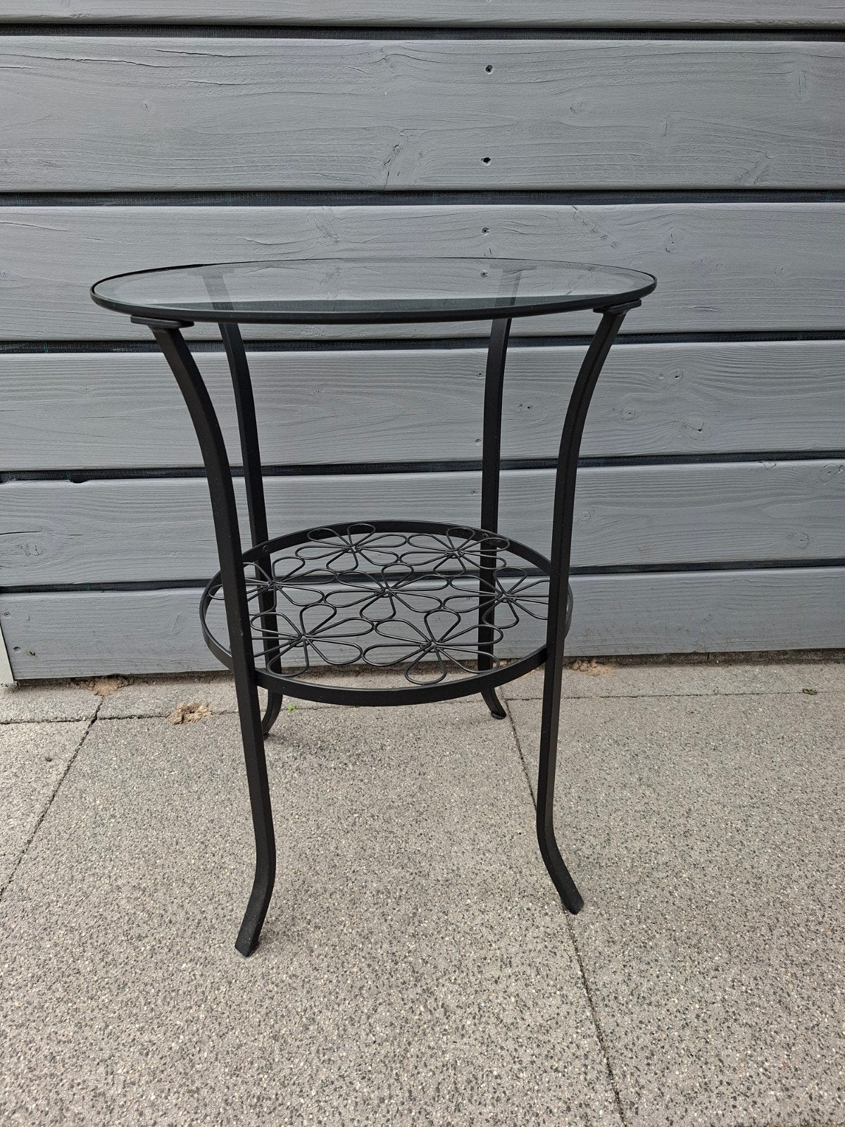 Ikea bijzettafel., Huis en Inrichting, Tafels | Bijzettafels, Ophalen, Rond, Minder dan 55 cm, 45 tot 60 cm