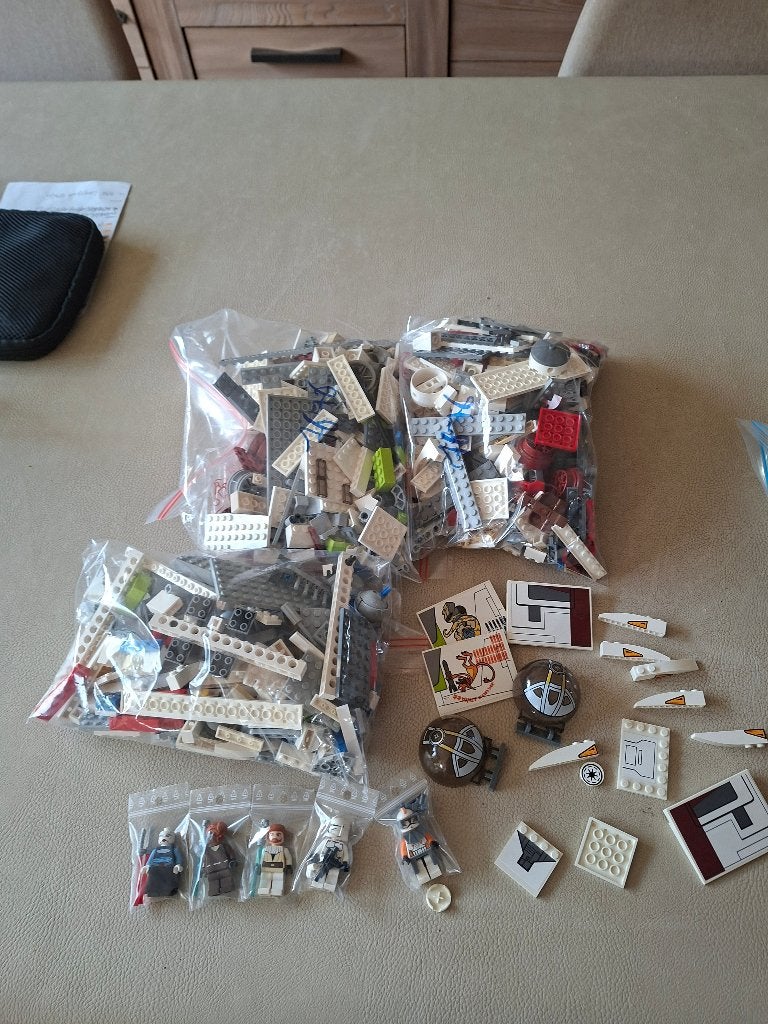 Lego star wars 7676 Republic Attack Gunship, Star Wars, Lego, Ophalen of Verzenden, Zo goed als nieuw