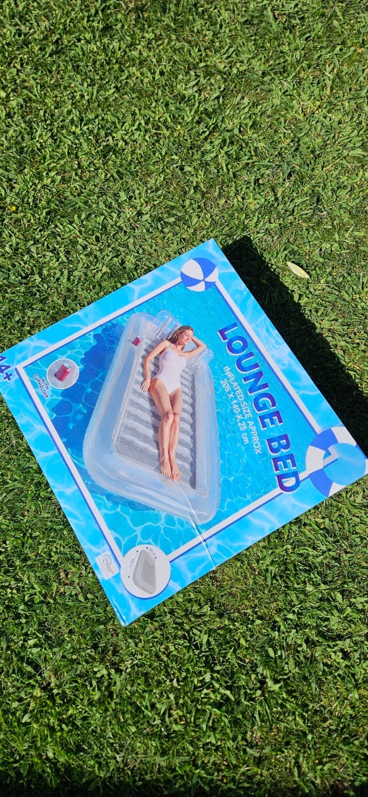 te koop : loungebed, Ophalen, Zo goed als nieuw