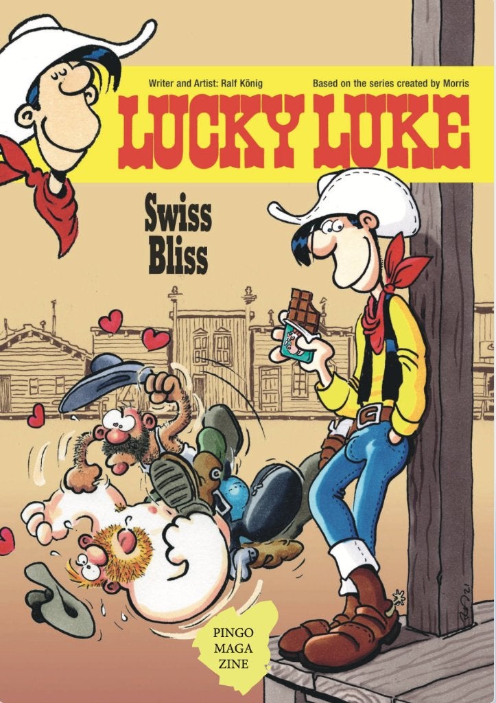 LUCKY LUKE ' SWISS BLISS * English * NEW Paperback, Ralf König, Eén stripboek, Nieuw, Ophalen of Verzenden