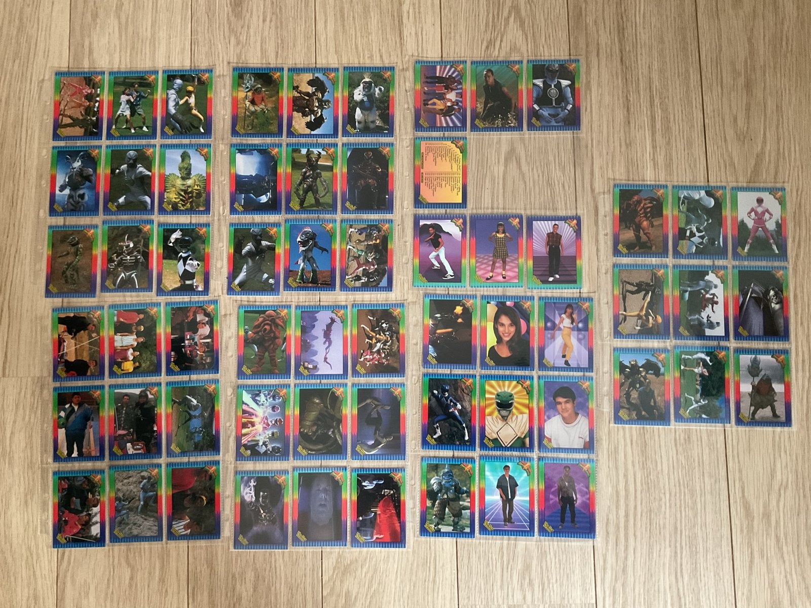 Mighty Morphin Power Rangers Ruilkaarten 1994 Collect-A-Card, Ophalen of Verzenden, Gebruikt