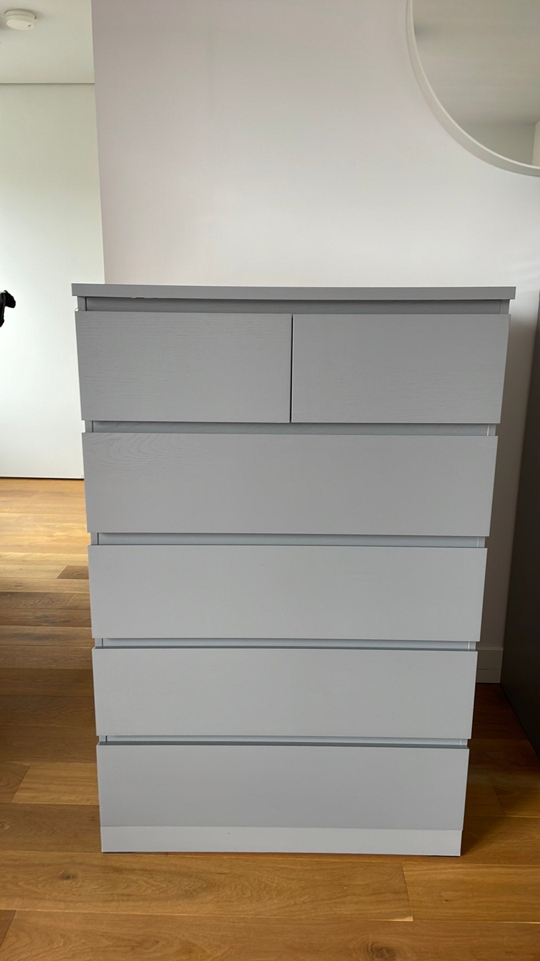 2x Grijze Kasten met Laden - 81x48x123 cm, Huis en Inrichting, Kasten | Ladekasten, Ophalen, Overige materialen, Gebruikt, 5 laden of meer