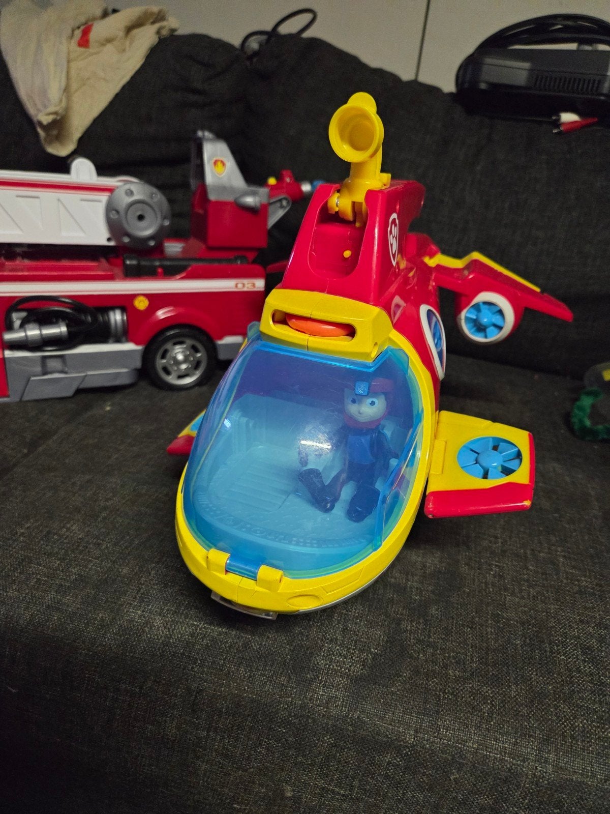 Paw Patrol Sub Patroller met Robo Hond, Ophalen of Verzenden, Gebruikt