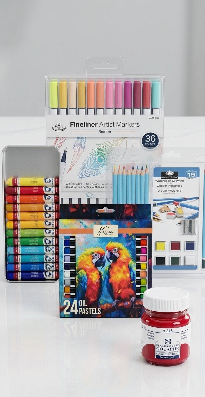 NIEUWE Kunstenaars- & Tekenbenodigdheden Set, Ophalen of Verzenden, Nieuw