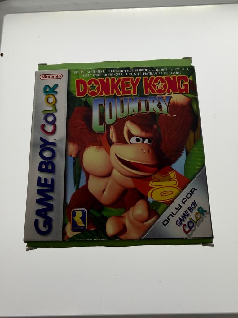 Donkey Kong Country Game Boy Color (GBC) - Compleet, 1 speler, Ophalen of Verzenden, Zo goed als nieuw, Vanaf 3 jaar