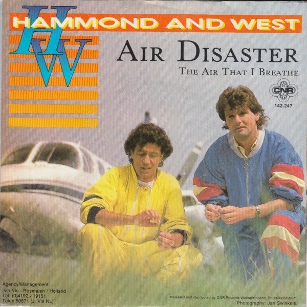 Hammond And West ‎– Air Disaster  Originele Single Nieuw., Cd's en Dvd's, Vinyl Singles, Ophalen of Verzenden, Nieuw in verpakking