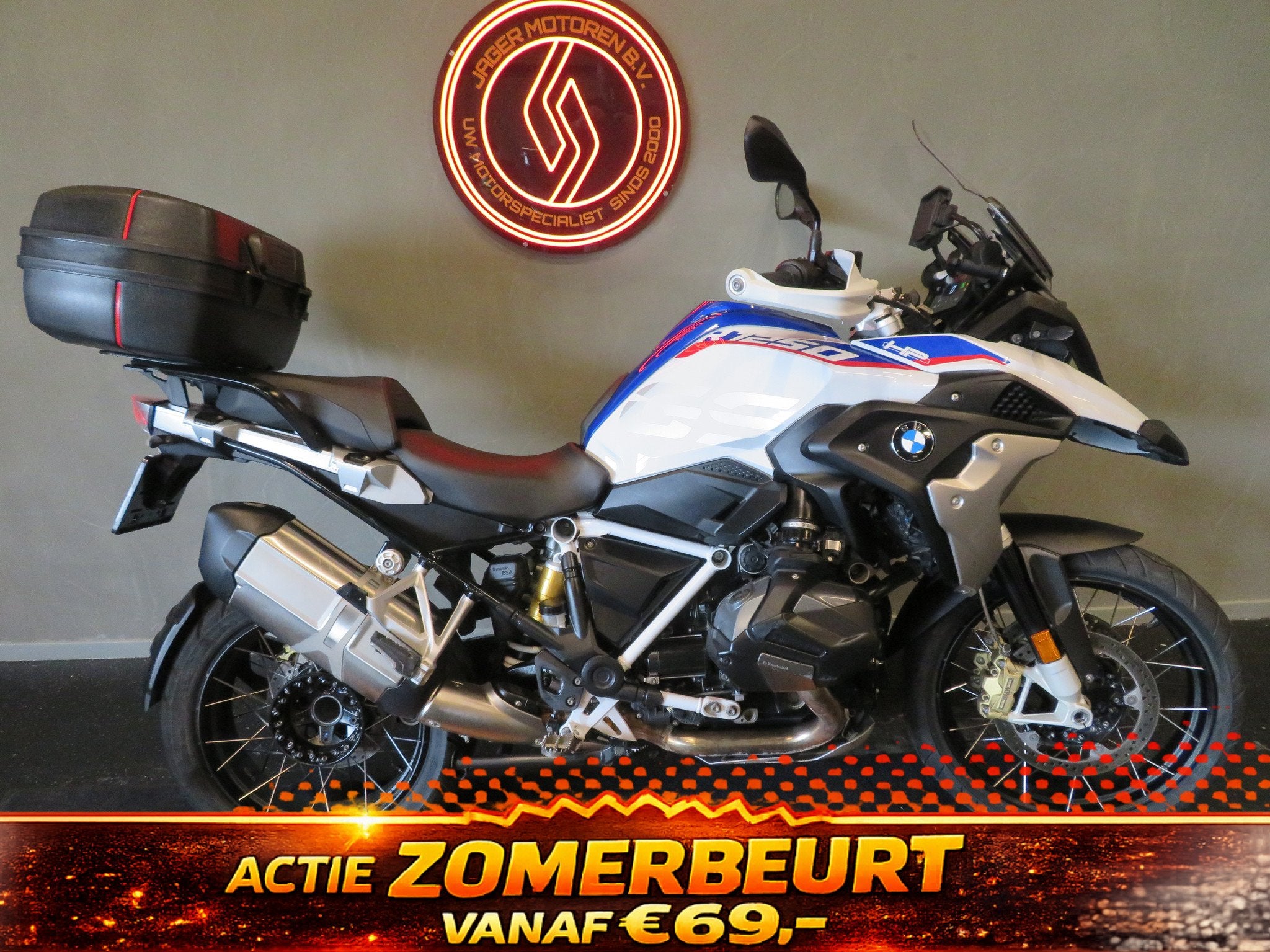 BMW R 1250 GS HP VERLAAGD! FULL OPTIONS (bj 2019), Motoren, Motoren | BMW, Bedrijf, Toermotor