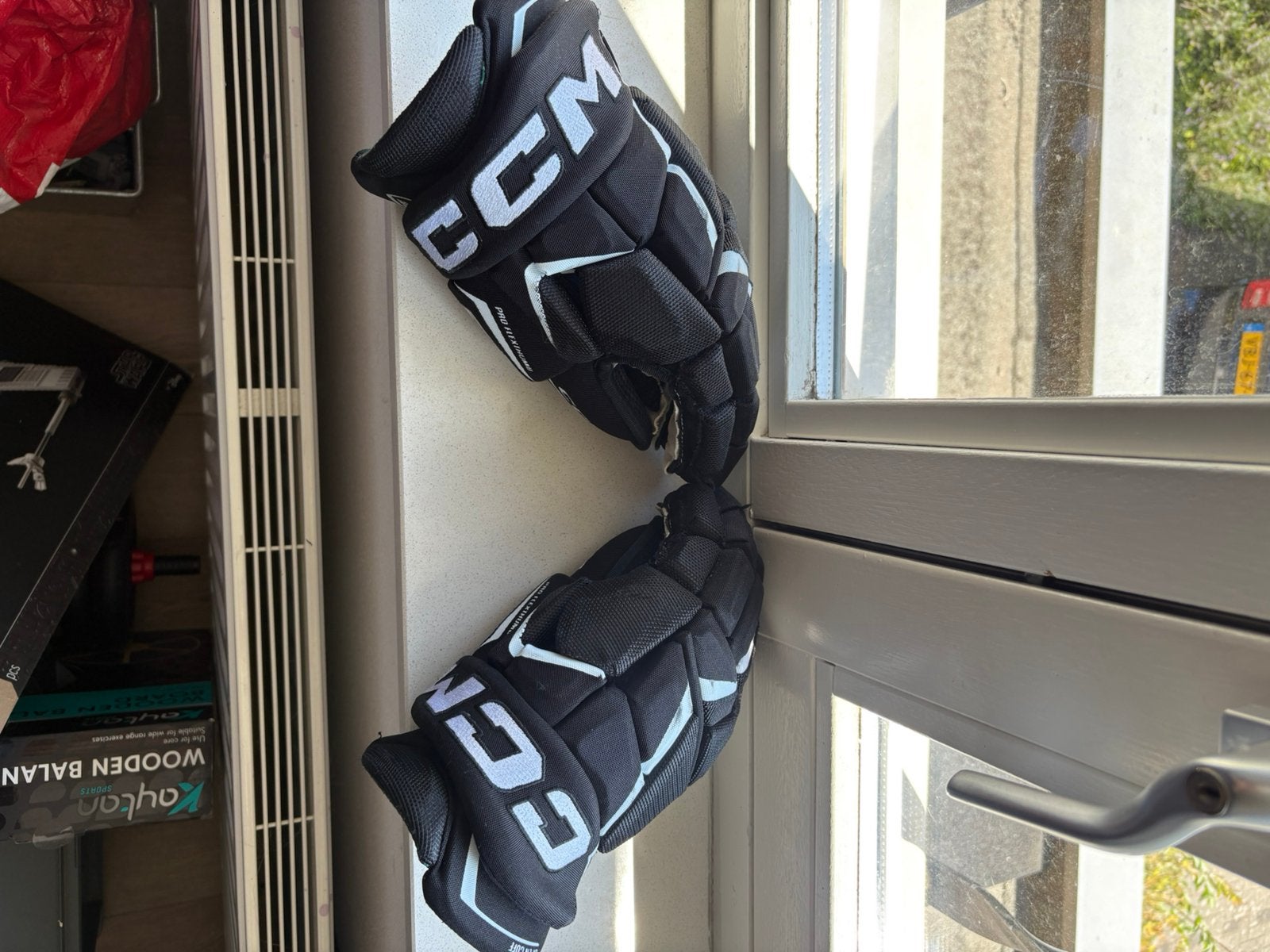 CCM FTW Handschoenen 14” Zwart, Ophalen of Verzenden, Zo goed als nieuw, Bescherming