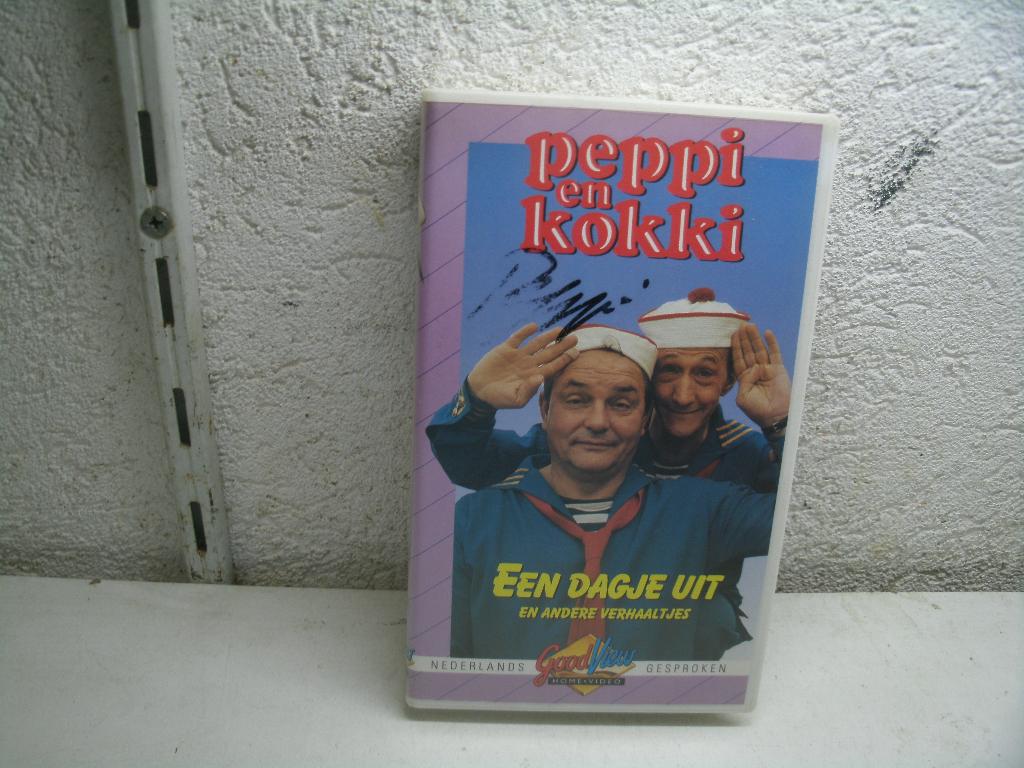 vhs 210a peppi en kokki een dagje uit, Alle leeftijden, Ophalen of Verzenden, Zo goed als nieuw