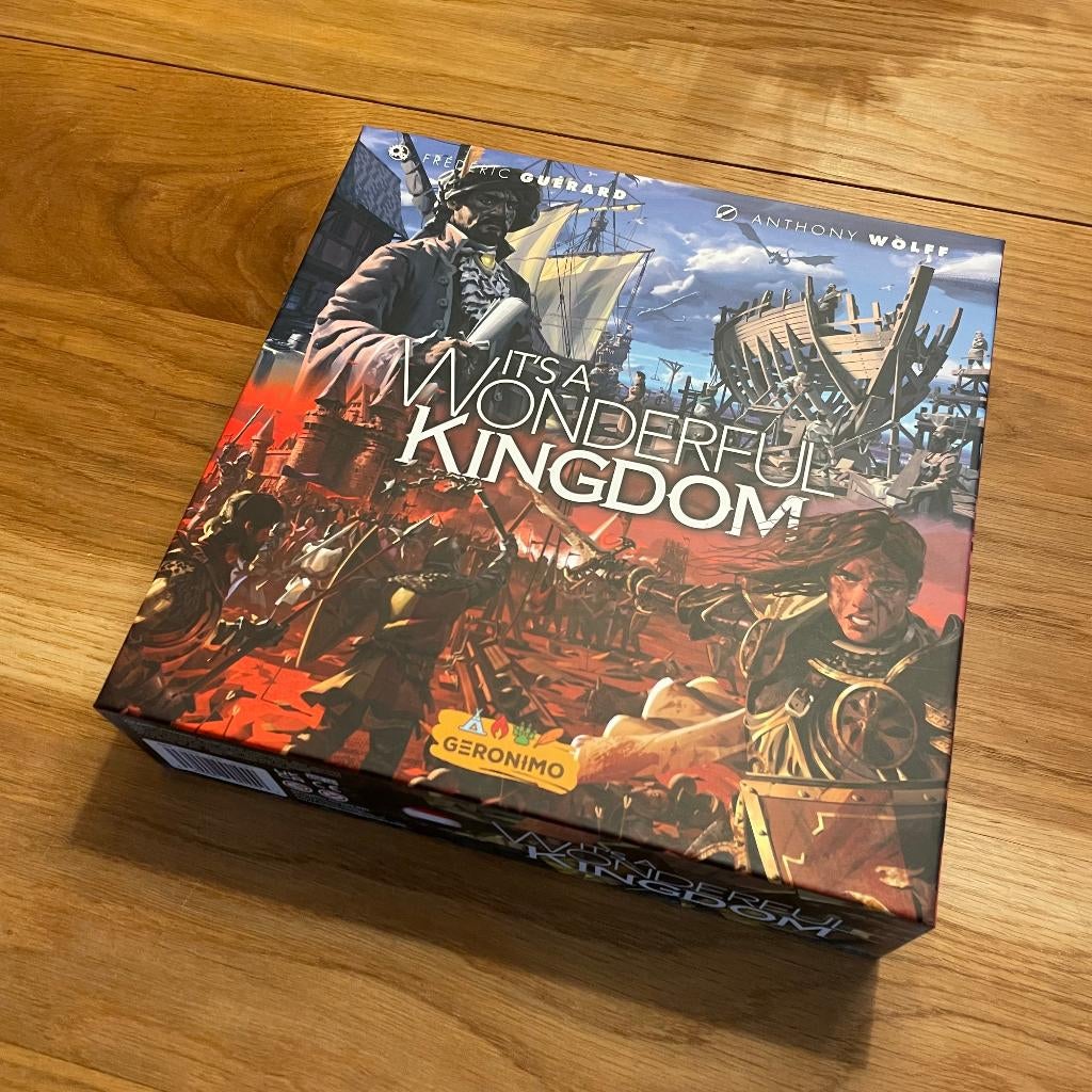 It’s a wonderful Kingdom, Hobby en Vrije tijd, Gezelschapsspellen | Bordspellen, Een of twee spelers, Ophalen of Verzenden, Zo goed als nieuw