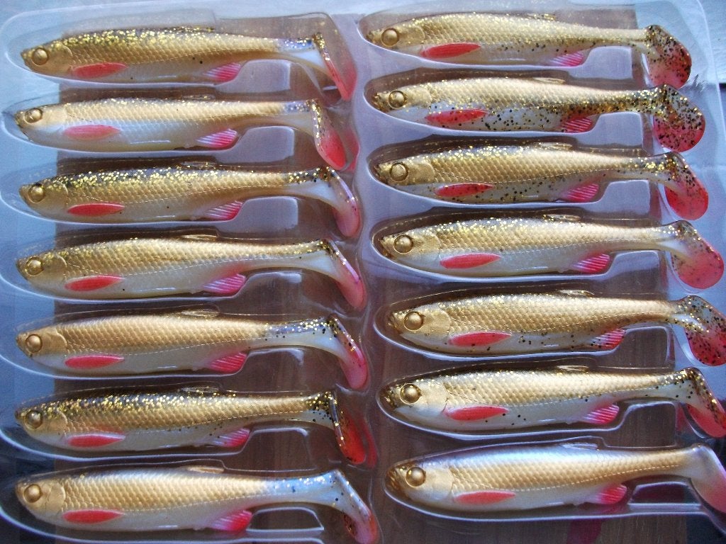 10 stuks Savage Gear 3D Fat Minnow T-Tail kunstaas shads, Ophalen of Verzenden, Nieuw, Overige typen