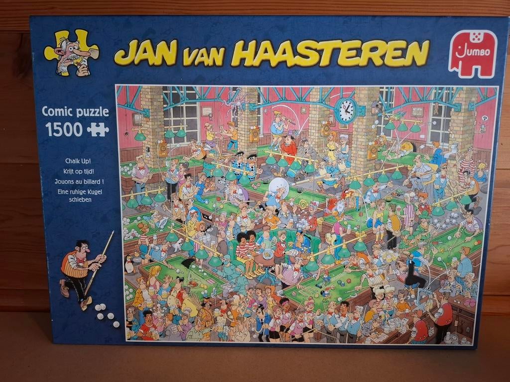 Jan van haasteren puzzels, Hobby en Vrije tijd, Denksport en Puzzels, Ophalen of Verzenden, 500 t/m 1500 stukjes, Zo goed als nieuw