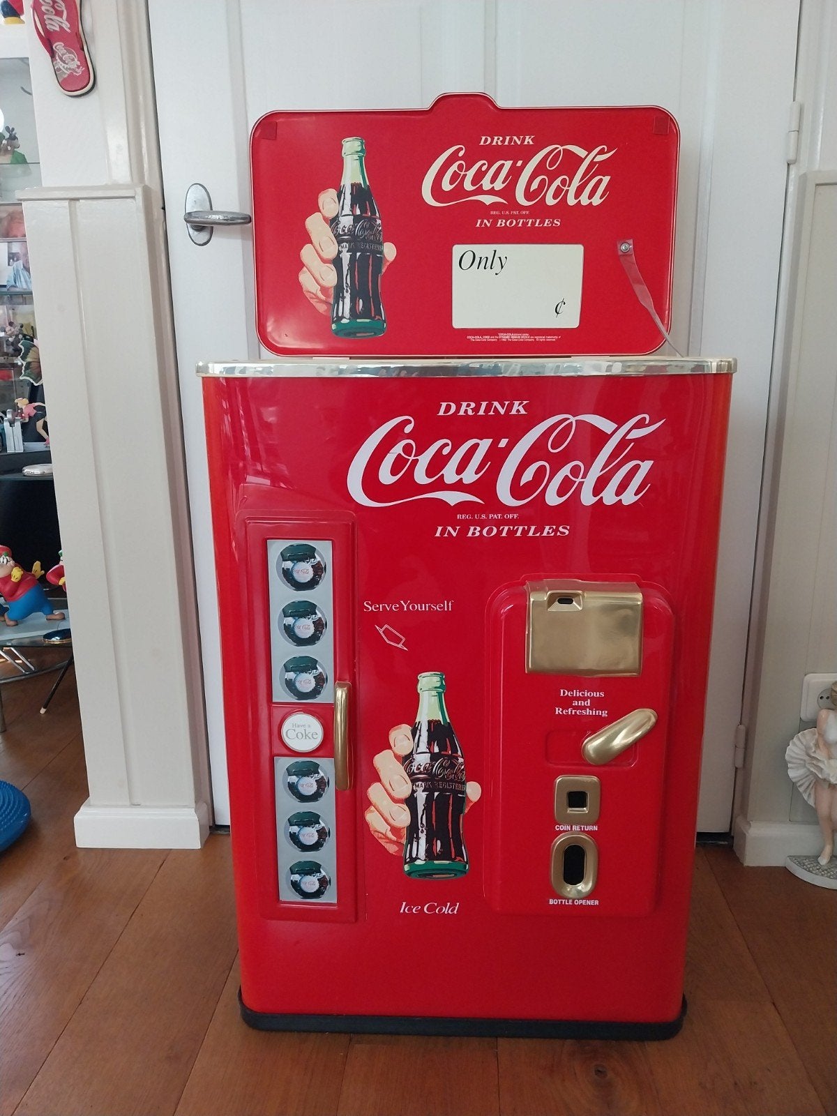 Coca-Cola Nostalgia Cooler - Retro Koelbox, Verzamelen, Ophalen, Gebruikt