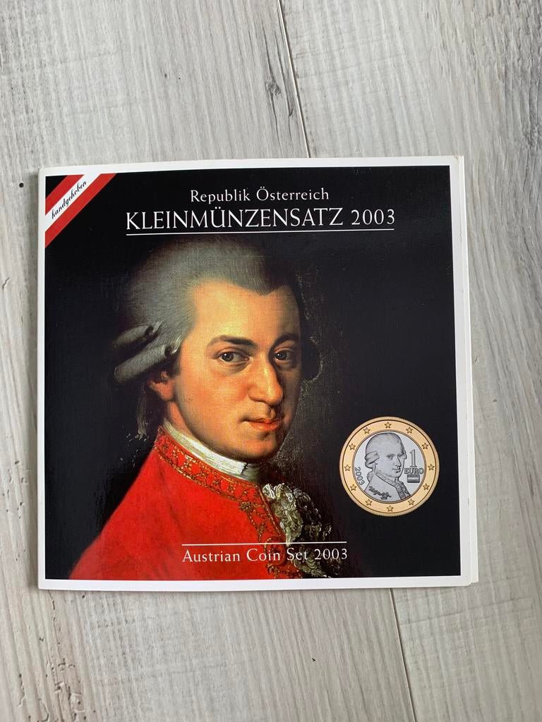 Austria Oostenrijk euro set 2003, Ophalen of Verzenden, Oostenrijk, Overige waardes