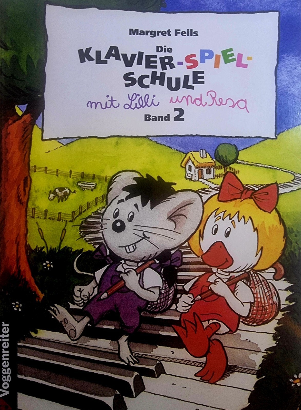 Die Klavier-Spiel-Schule mit Lilli und Resa Band 2 P50, Les of Cursus, Nieuw, Ophalen of Verzenden, Piano