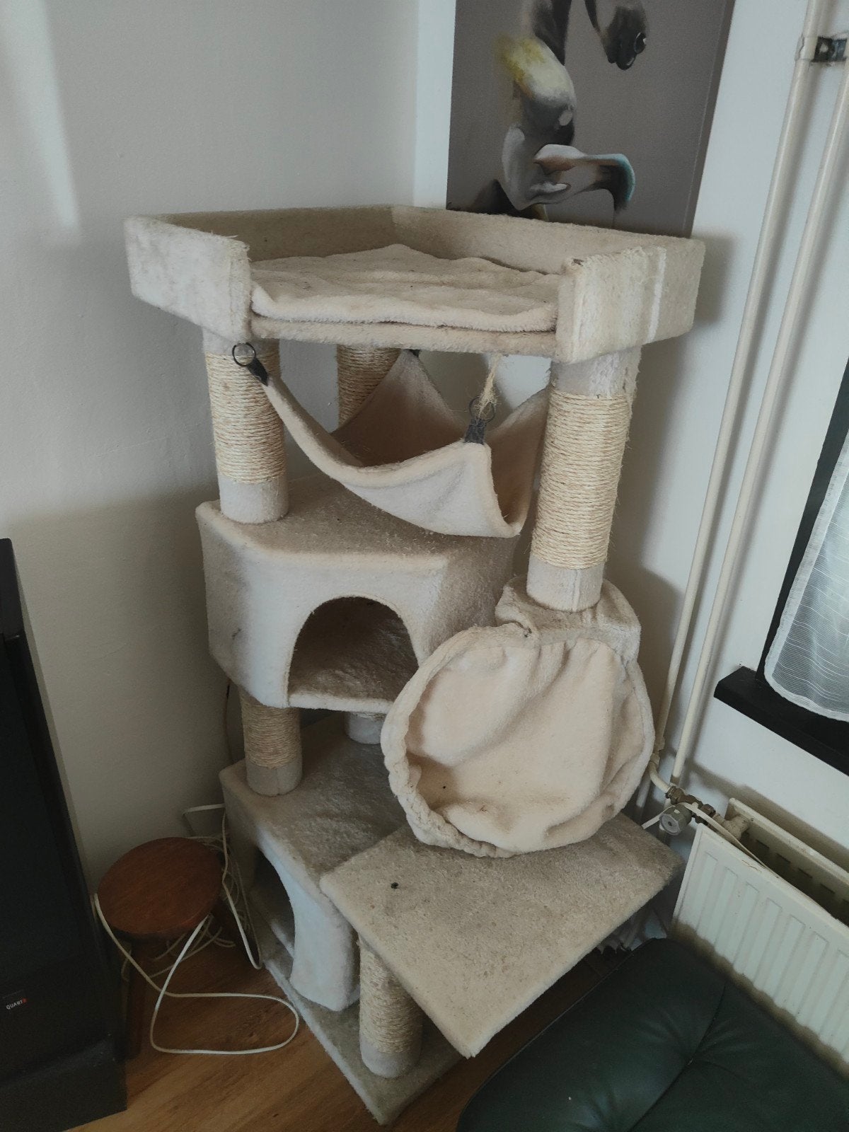 Gratis krabpaal, Dieren en Toebehoren, Ophalen, Gebruikt, Krabpaal
