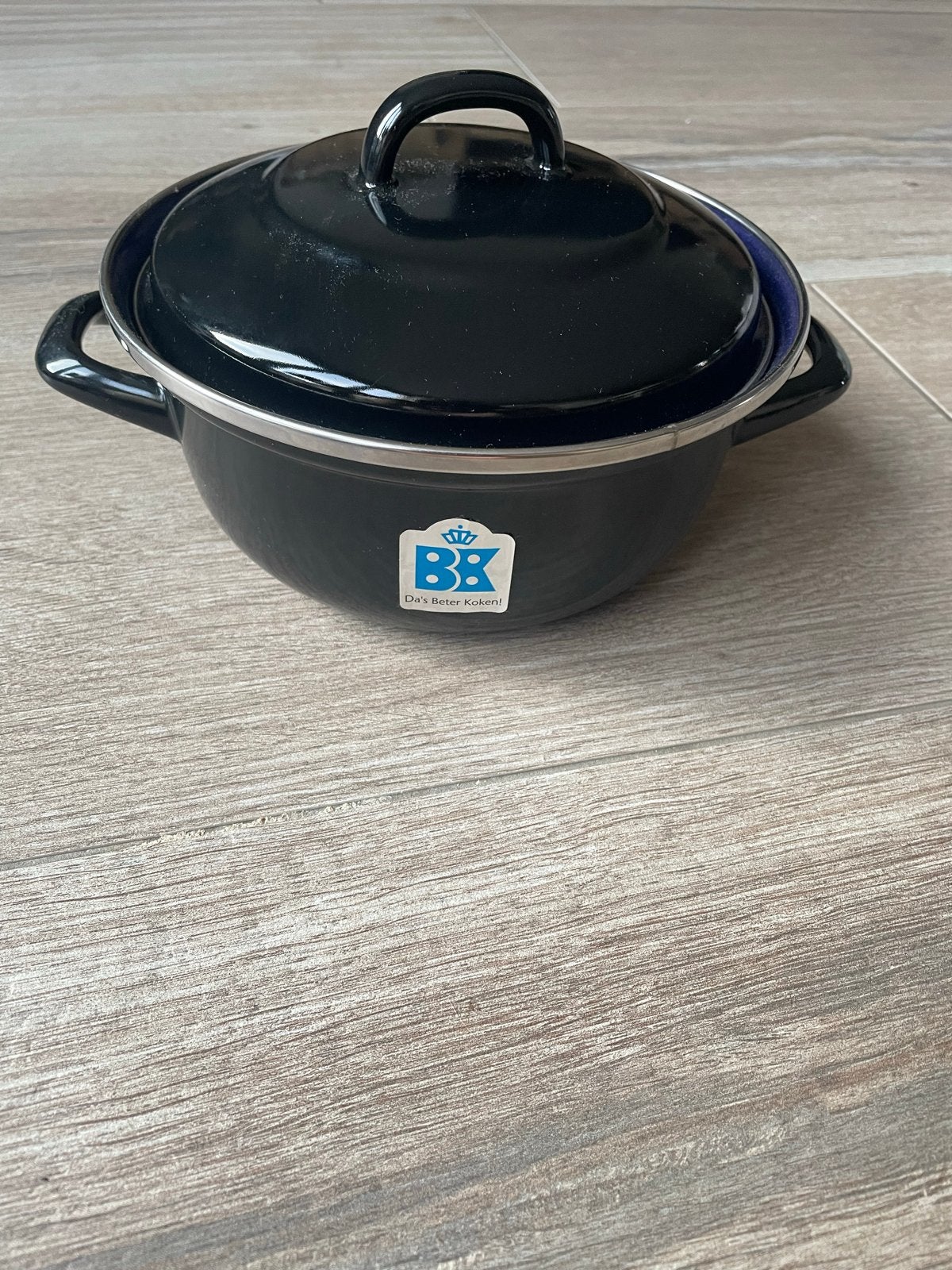 BK Braadpan Ø 20 cm - Zo goed als nieuw, Braadpan, BK, Ophalen of Verzenden, Zo goed als nieuw