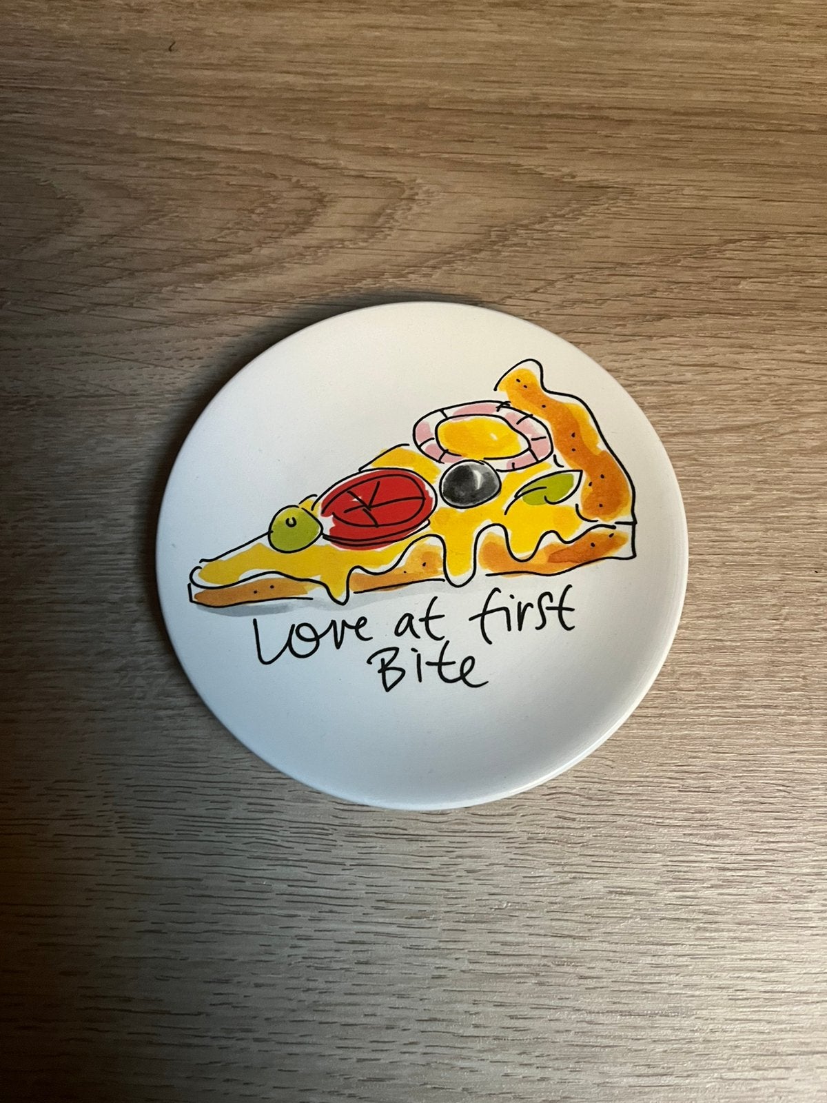 Blond Amsterdam petit fours pizza, Ophalen, Nieuw, Aardewerk, Bord(en)
