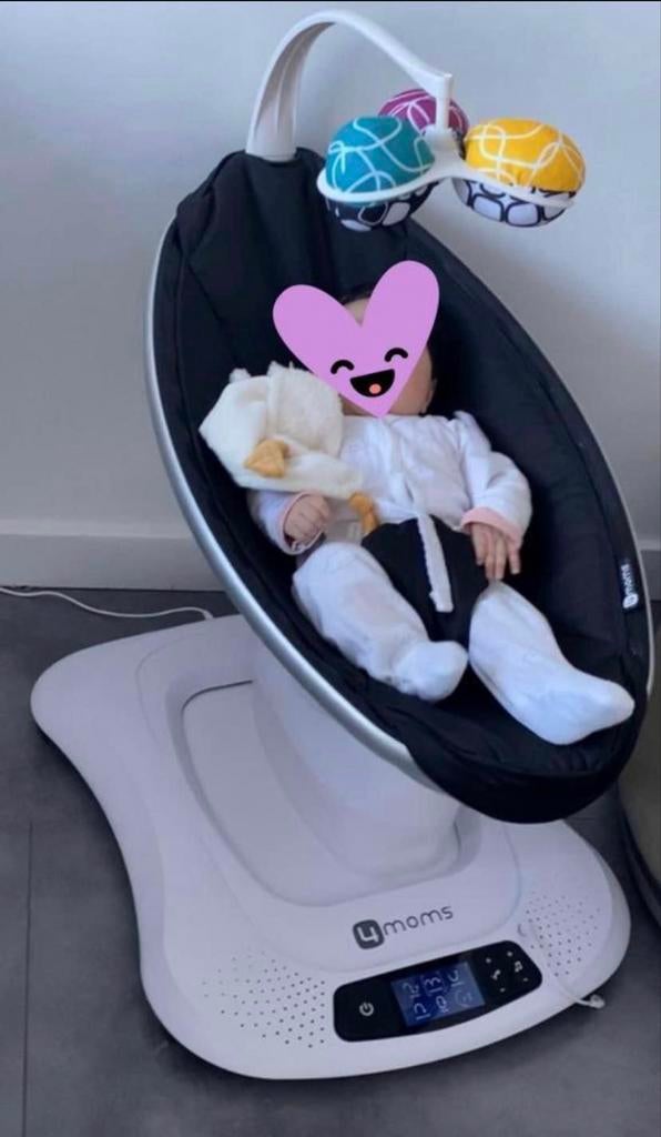 4moms MamaRoo 4.0 Schommelstoel - Zo goed als nieuw, Overige merken, Schommelstoel, Ophalen of Verzenden, Met gordel(s) of riempje(s)