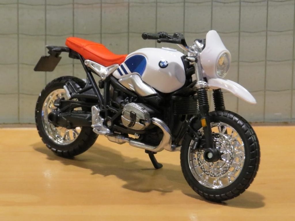 BMW R NINE T URBAN GS 1:18, MayCheong, Nieuw, Ophalen of Verzenden, Motor