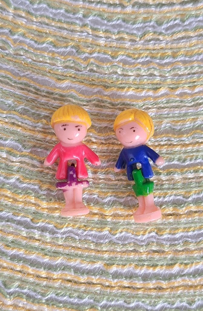 Polly Pocket - Set van 2 figuurtjes, Ophalen of Verzenden, Gebruikt