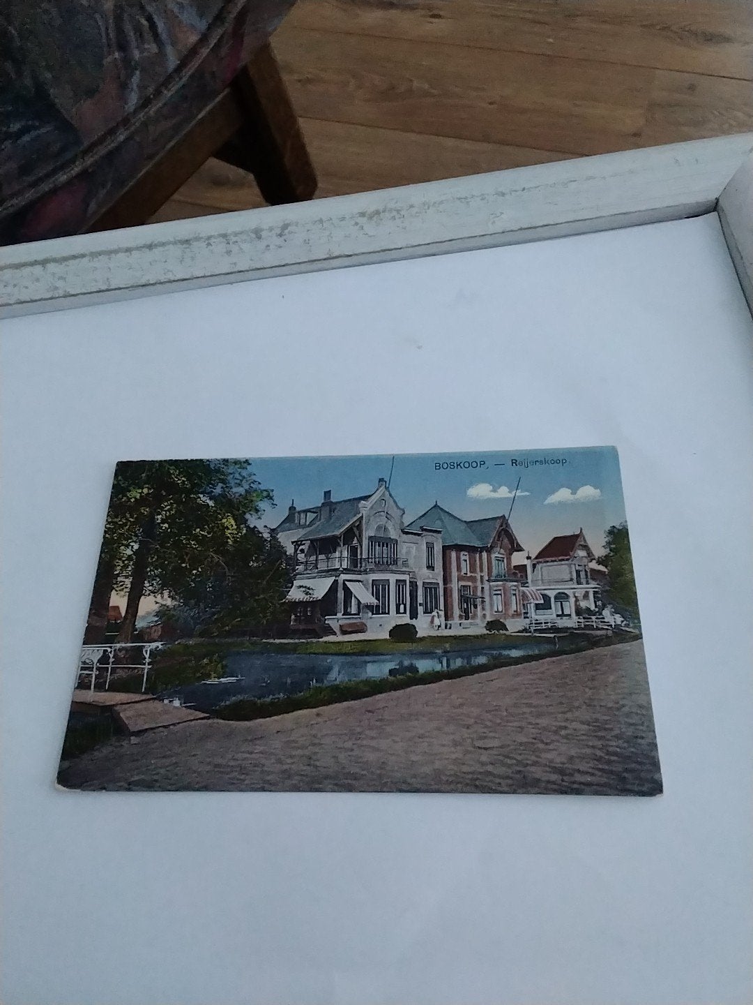 Oude ansichtkaart Boskoop - Reijnerskoop, Ophalen of Verzenden, Voor 1920, Gelopen